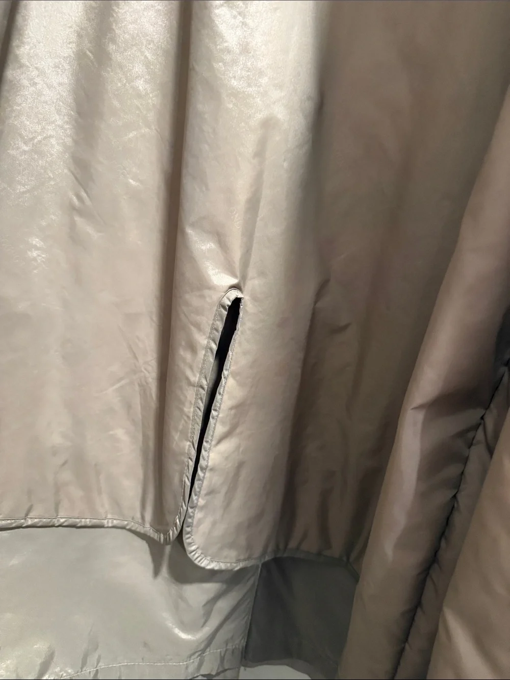 London Fog Men’s Light Beige Single-Breasted Trench Coat